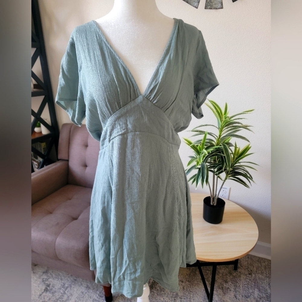 LA Hearts by PacSun Women's Green Dress size Medium
